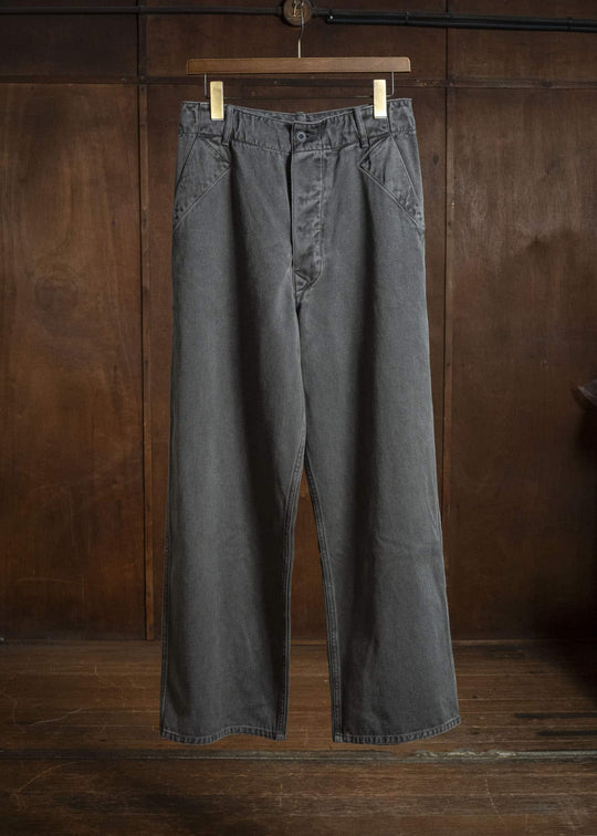 Taiga Takahashi Lot.223-Sumi British Work Trousers Sumi