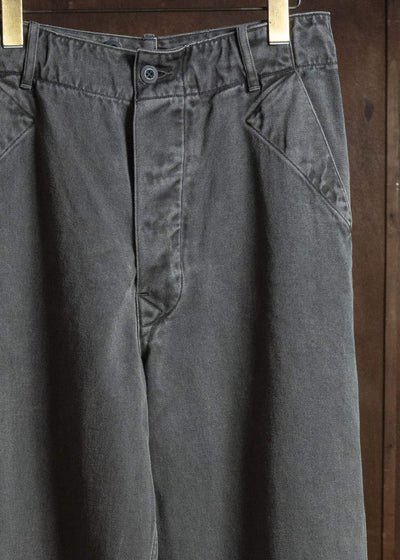 Taiga Takahashi Lot.223-Sumi British Work Trousers Sumi