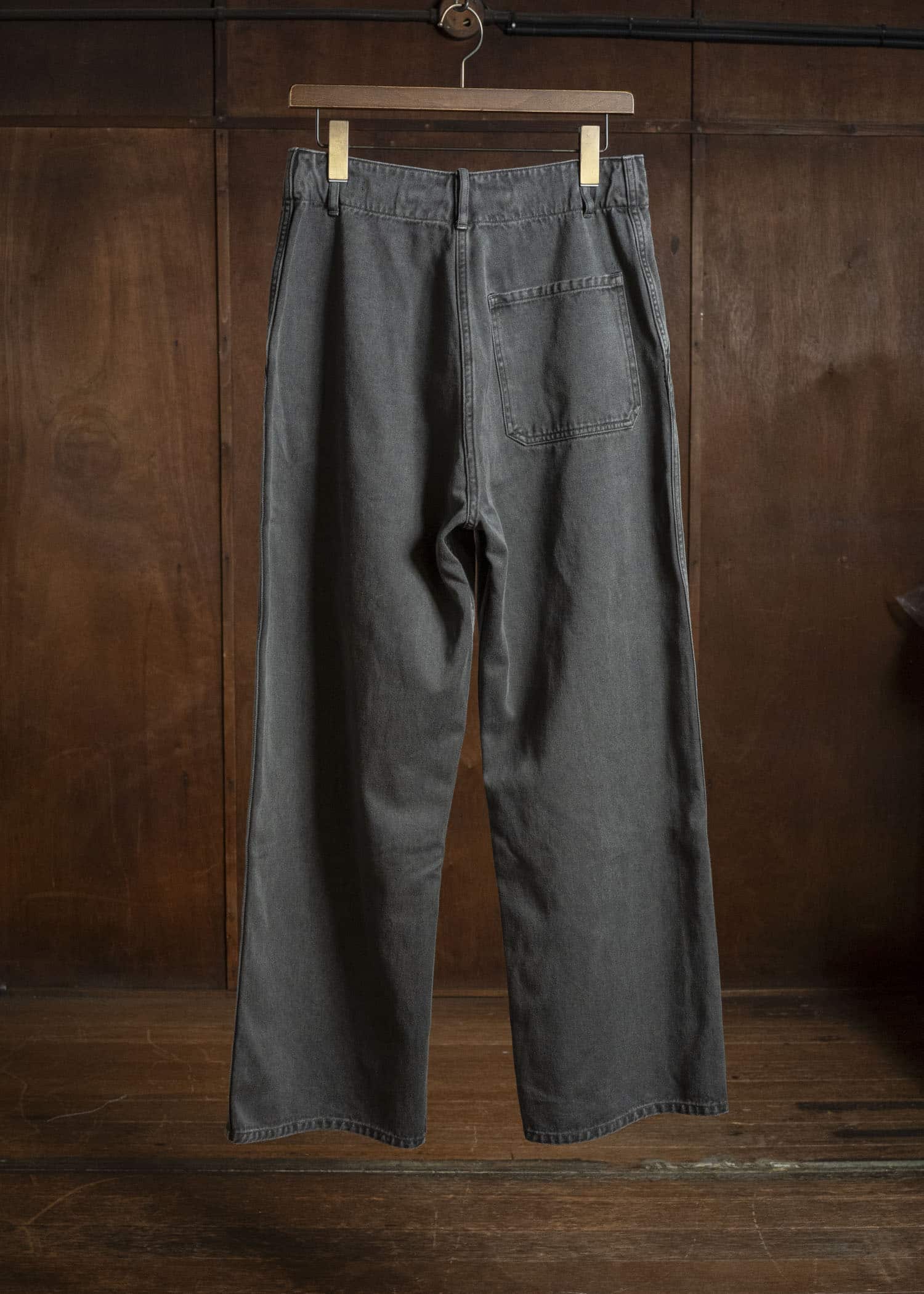 Taiga Takahashi Lot.223-Sumi British Work Trousers Sumi