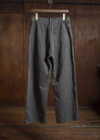 Taiga Takahashi Lot.223-Sumi British Work Trousers Sumi