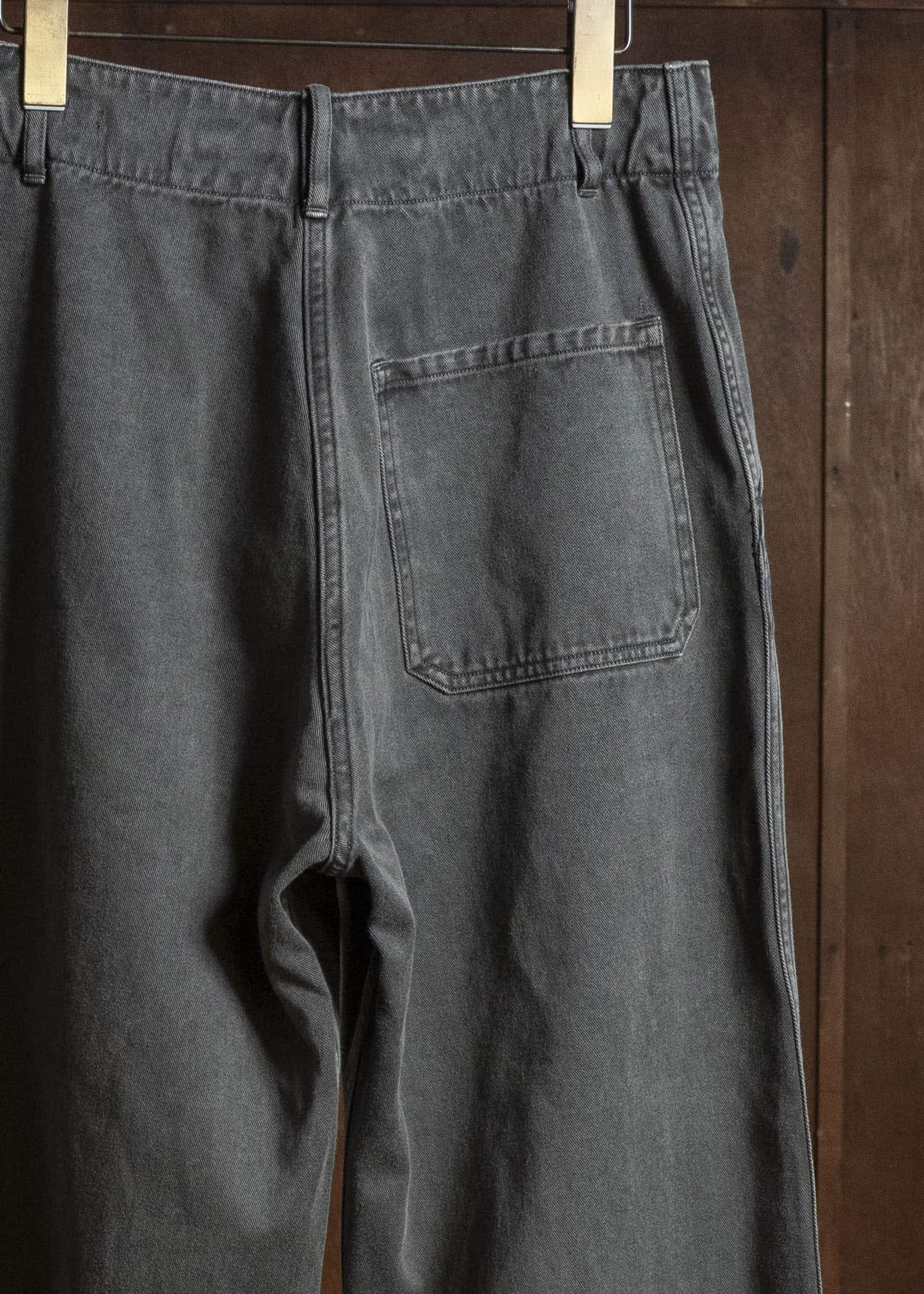 Taiga Takahashi Lot.223-Sumi British Work Trousers Sumi