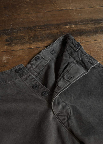 Taiga Takahashi Lot.223-Sumi British Work Trousers Sumi