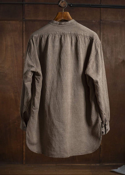 MARK.S MS0109 DRESS BAND SHIRT MUD - DYEING