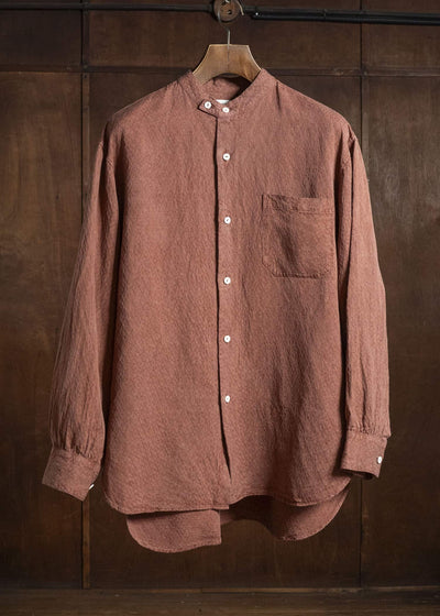 MARK.S MS0109 DRESS BAND SHIRT TEICHIGI WOOD
