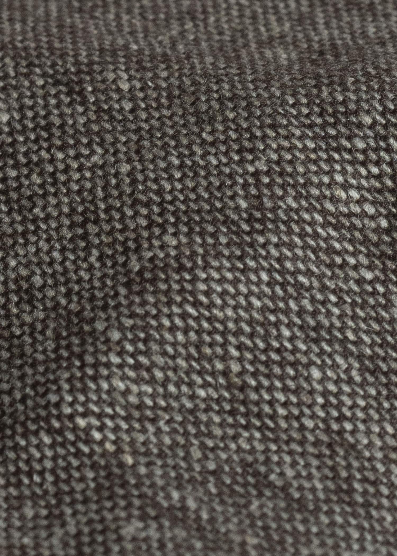 Gathering Textiles Double Bag Antique Herringbone Power Loom Japanese Light Weight Wool DTB01-WL-BR