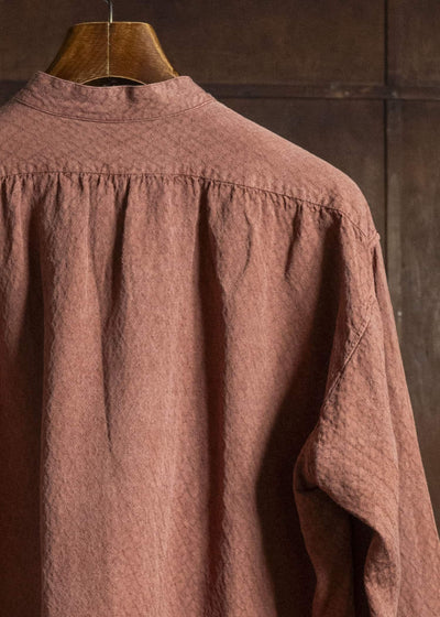 MARK.S MS0109 DRESS BAND SHIRT TEICHIGI WOOD