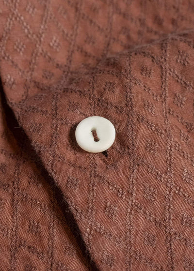 MARK.S MS0109 DRESS BAND SHIRT TEICHIGI WOOD