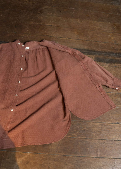 MARK.S MS0109 DRESS BAND SHIRT TEICHIGI WOOD