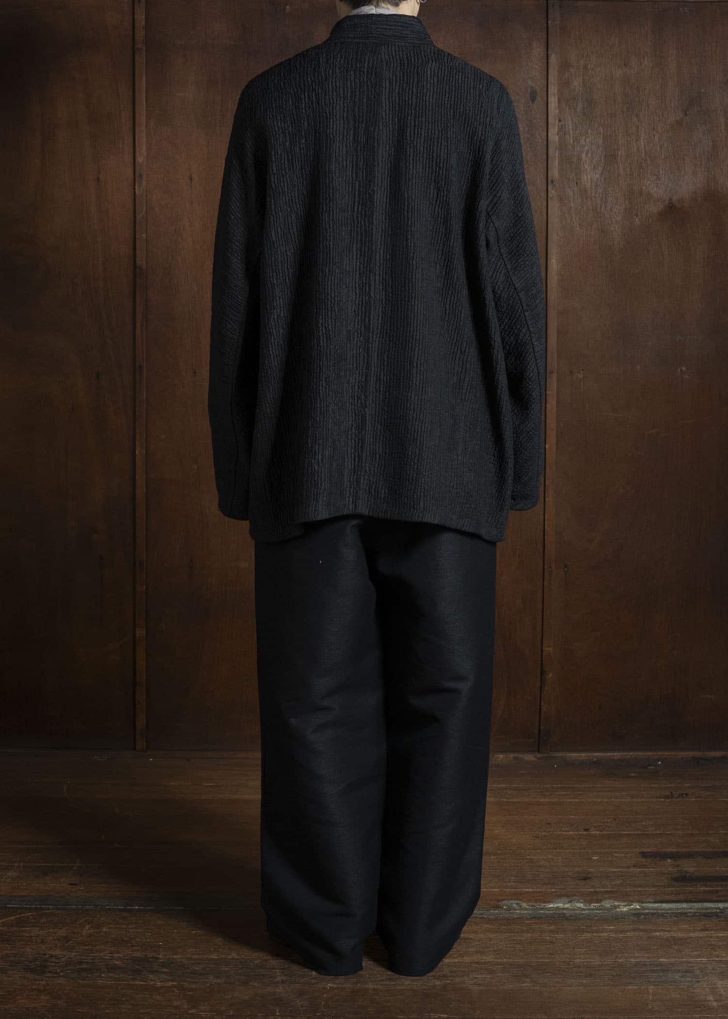 Jurgen Lehl シルクウールコットンキルトジャケット JO151FJM301