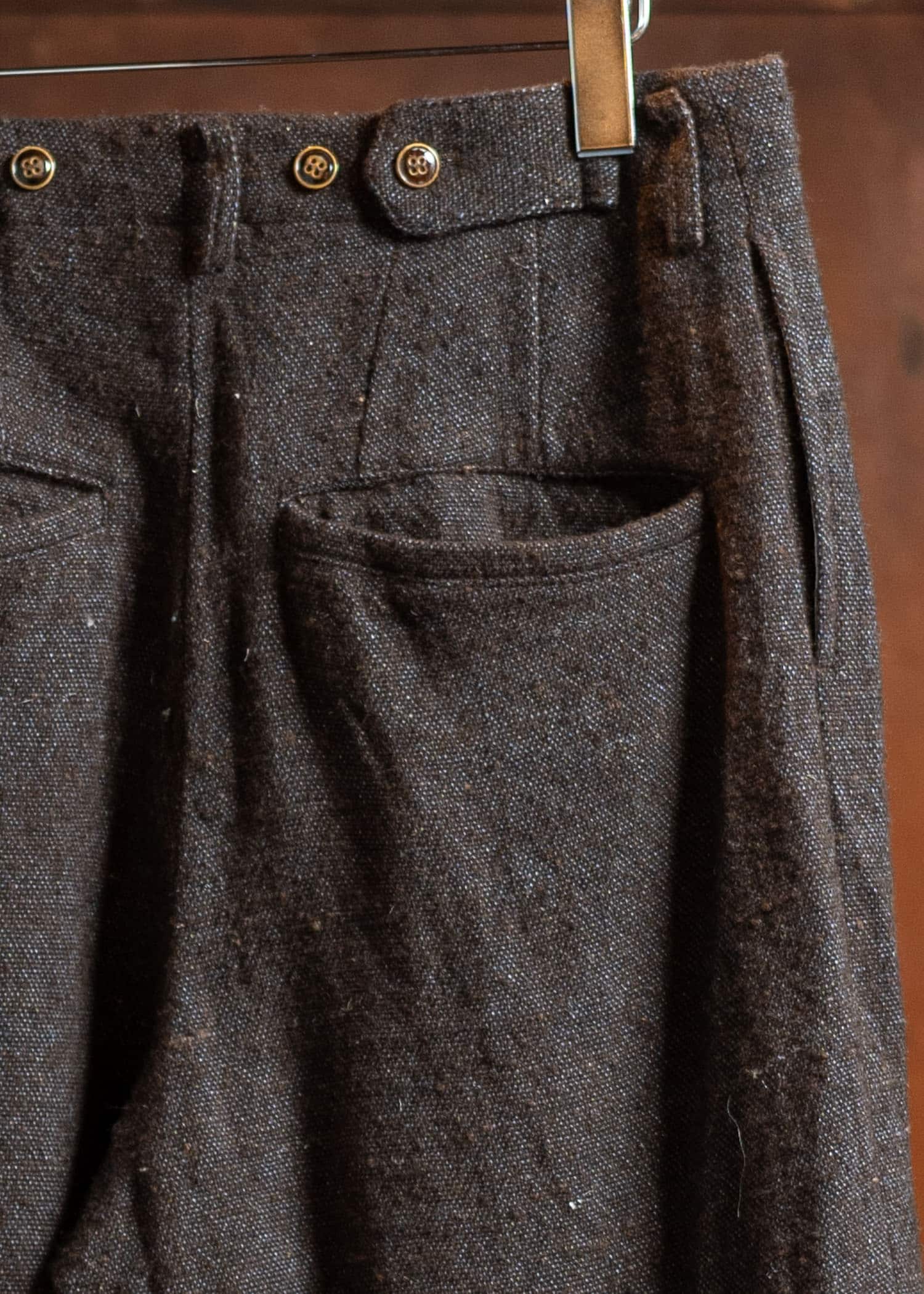 YUTA MATSUOKA 23AW Wool Work Pants