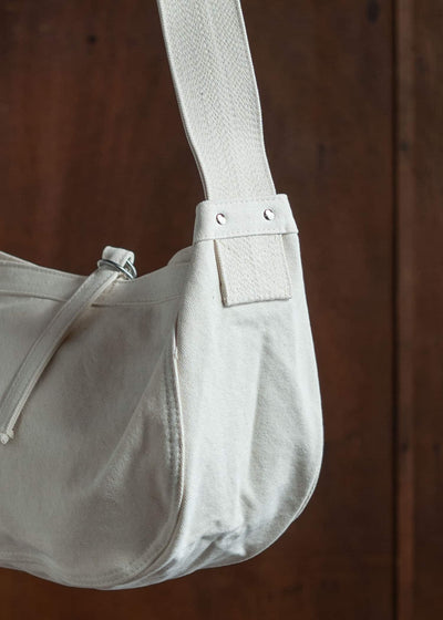 Taiga Takahashi Newsboy Bag Small Ivory Lot.018