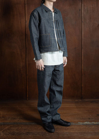 Taiga Takahashi Denim Jacket Raw Indigo Lot.701