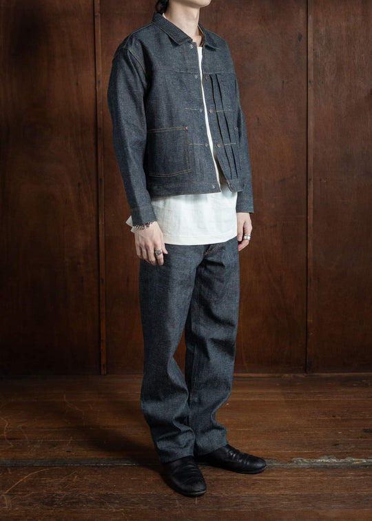 Taiga Takahashi Denim Trousers Raw Indigo Lot.702