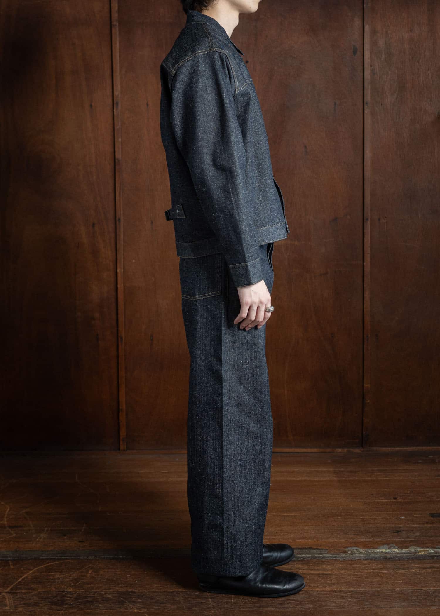 Taiga Takahashi Lot.703-Raw Indigo Denim Jacket C.1920's Raw
