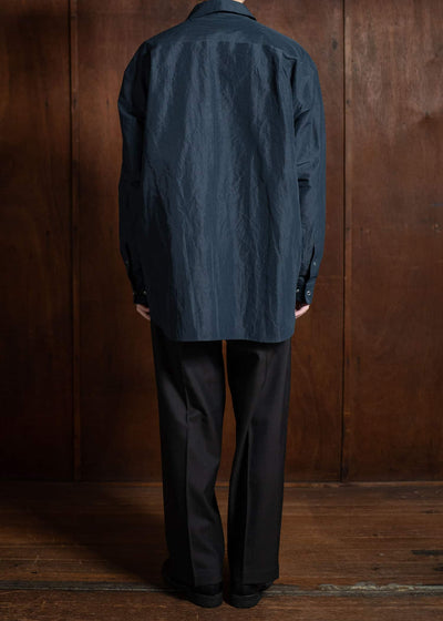 YOKO SAKAMOTO Zip ShirtYS-25SS-58-NAVY