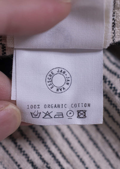 JAN-JAN VAN ESSCHE COTTON STRIPE PANTS