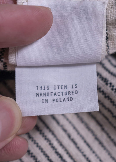 JAN-JAN VAN ESSCHE COTTON STRIPE PANTS