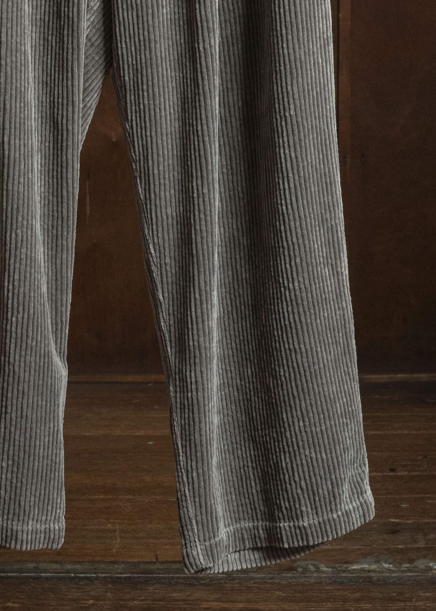 MARK.S MS0103 EASY WIDE PANTS SHIIKI - MUD