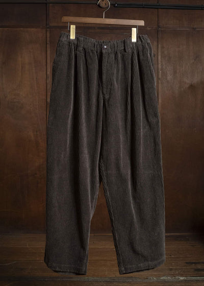 MARK.S MS0103 EASY WIDE PANTS MUD - DYEING
