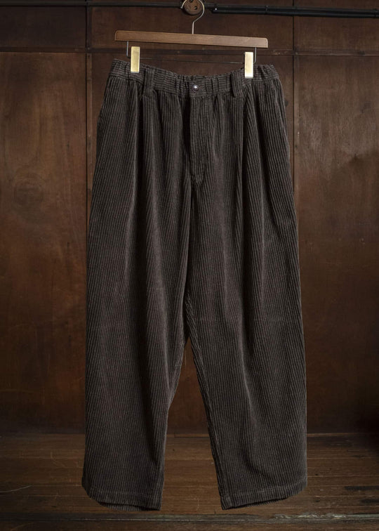 MARK.S MS0103 EASY WIDE PANTS MUD - DYEING
