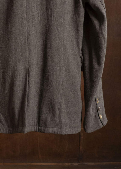 Aleksandr Manamis Wool Cotton Linen Classic Ribbon Jacket