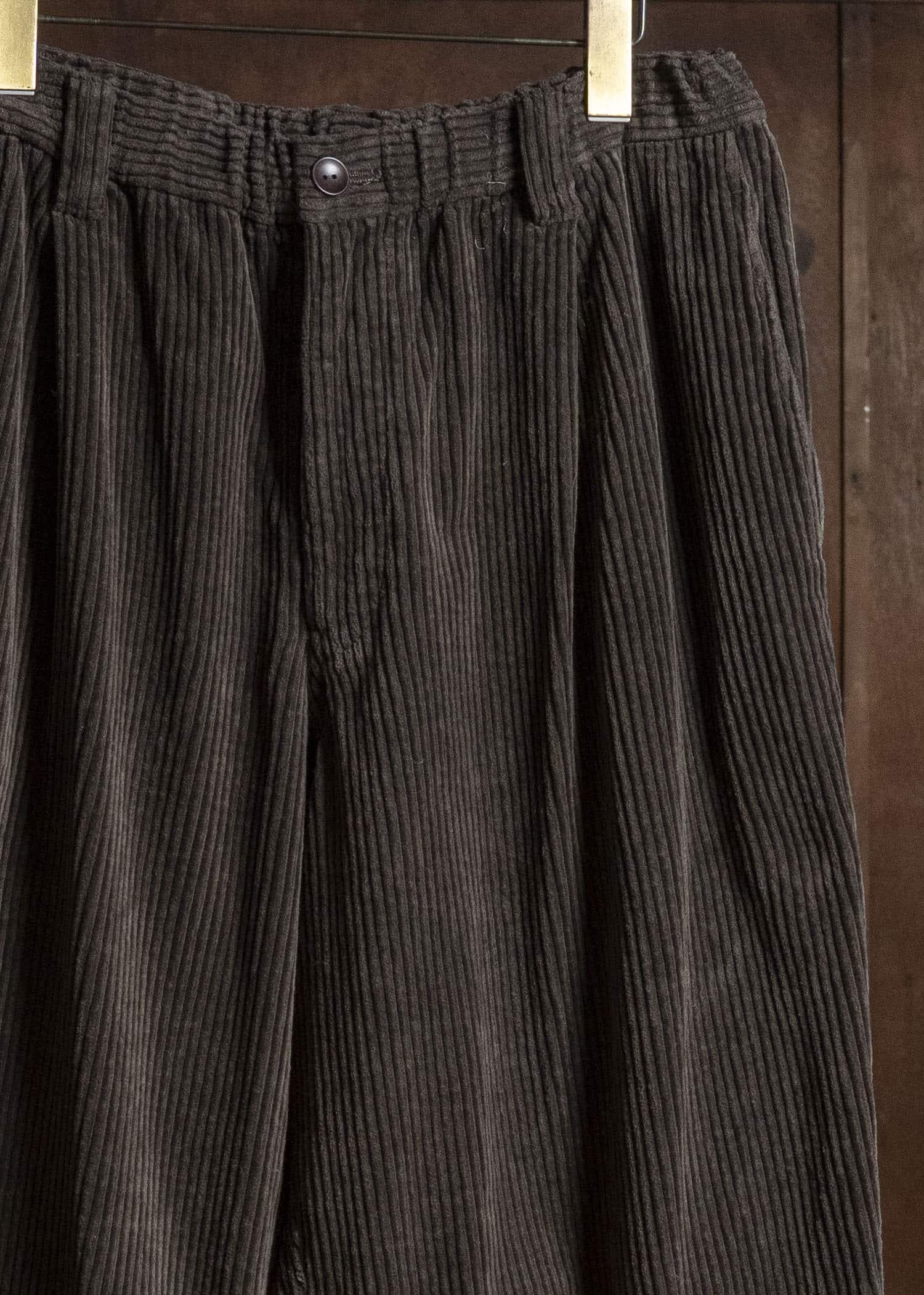 MARK.S MS0103 EASY WIDE PANTS MUD - DYEING