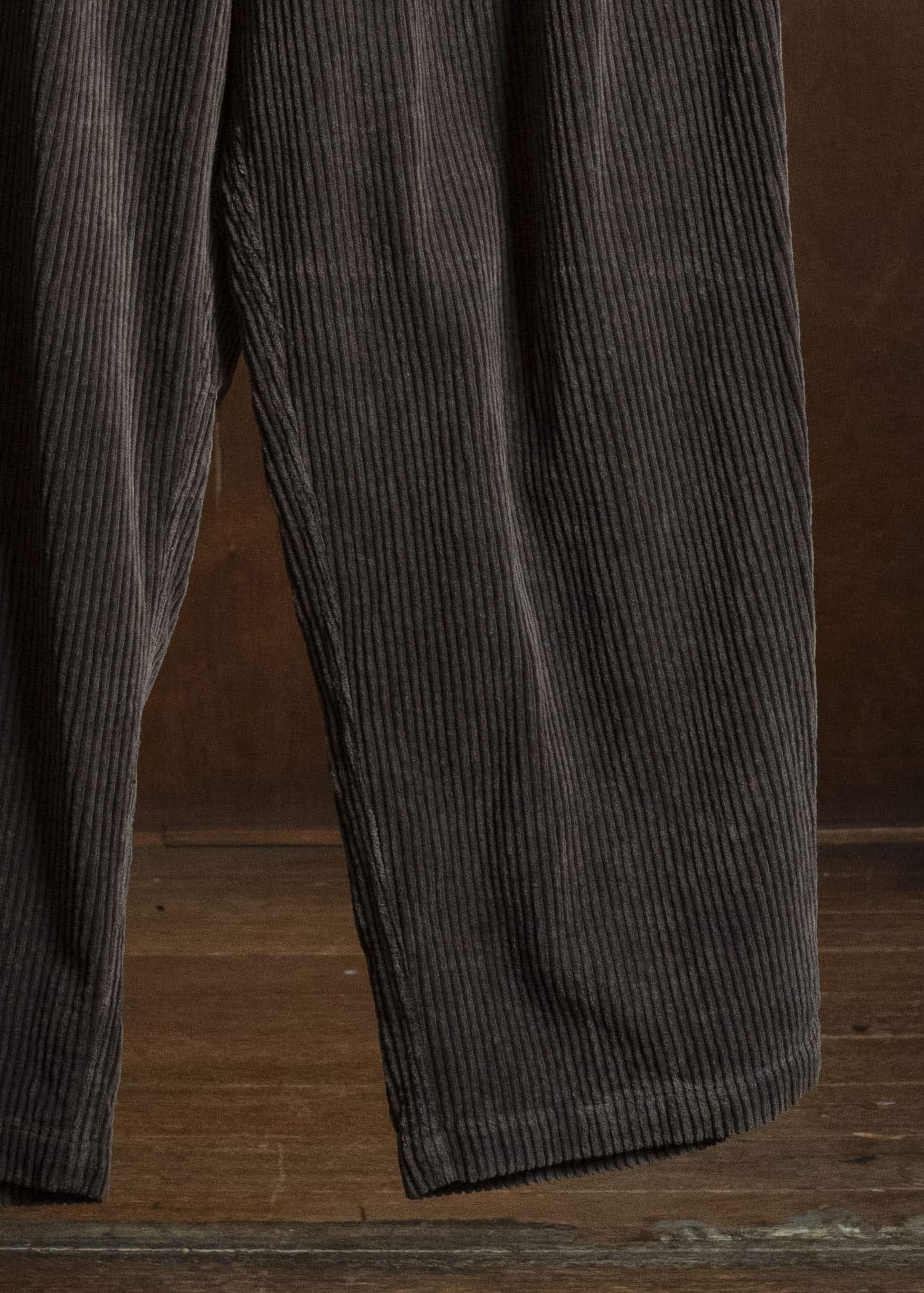 MARK.S MS0103 EASY WIDE PANTS MUD - DYEING