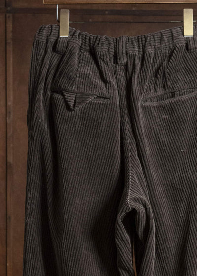 MARK.S MS0103 EASY WIDE PANTS MUD - DYEING