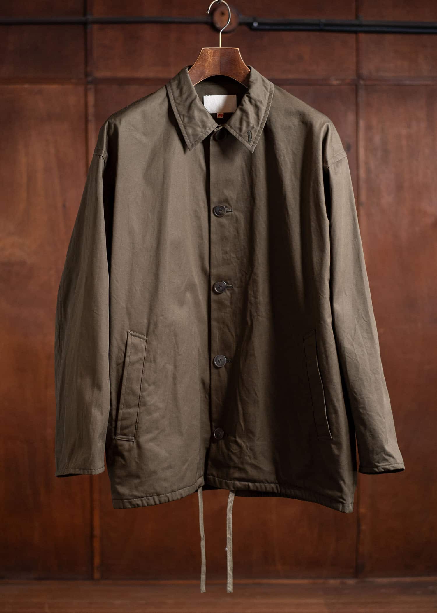 YOKO SAKAMOTO All Weather Coach JacketYS-25SS-06-OLIVE