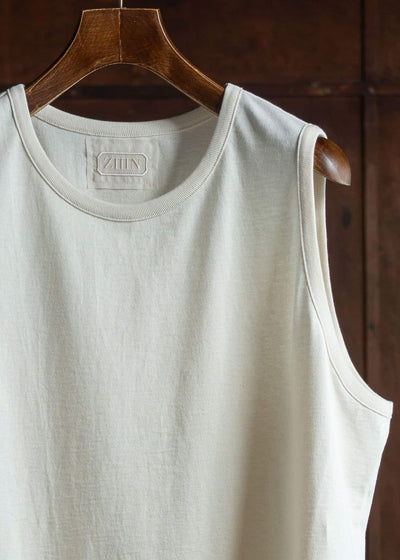 ZIIIN WIDE TANKTOP WHITE