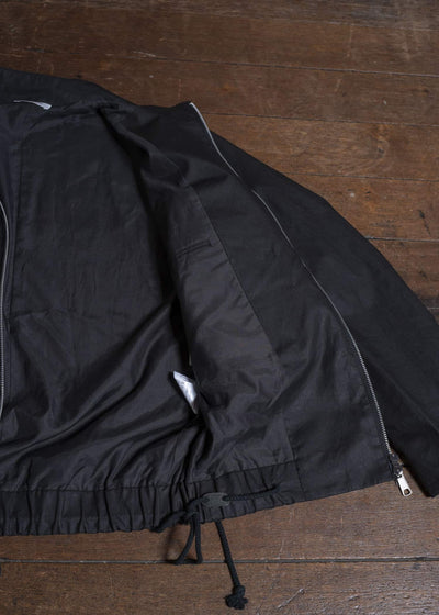 BIBLIOTHERK BR-OT02-AW25-01 STRUFLUX BLOUSON BLACK