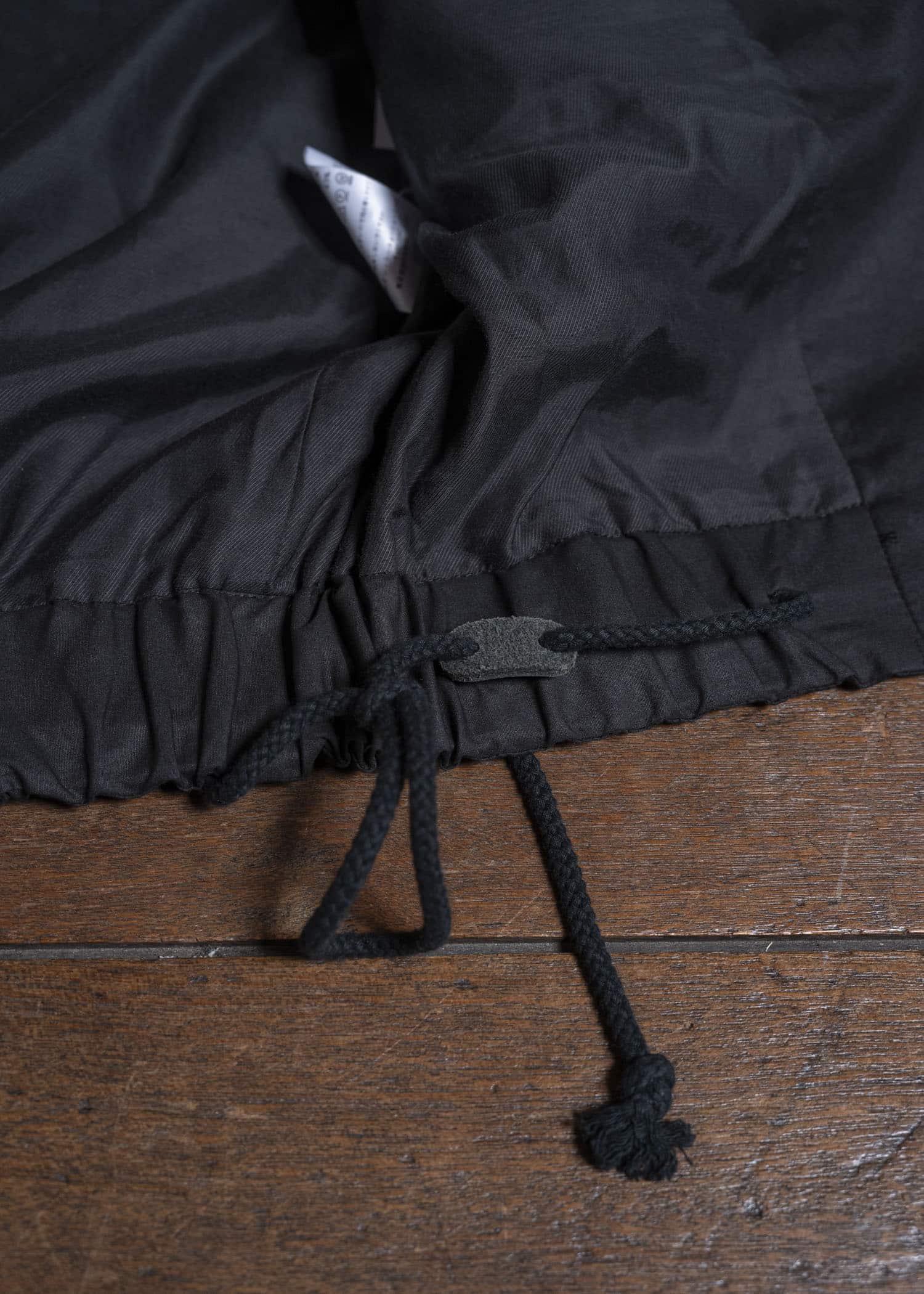 BIBLIOTHERK BR-OT02-AW25-01 STRUFLUX BLOUSON BLACK