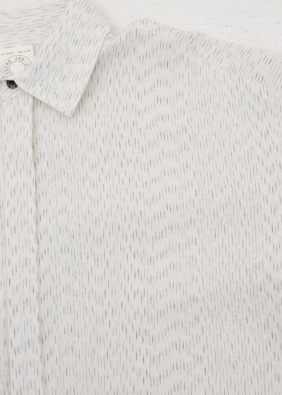 JAN-JAN VAN ESSCHE "SHIRT#88"RAIN KASURI NETTLE CLOTH