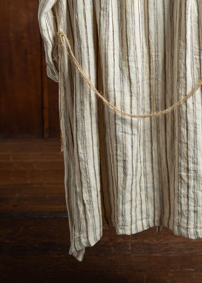 JMRibot Striped Linen Coat