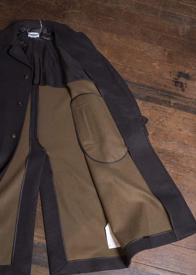 HED MAYNER COAT DARK BROWN HMMD10010AHD311