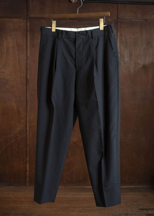 COMME des GARCONS HOMME DEUX 20AW ウールテーパードスラックスパンツ