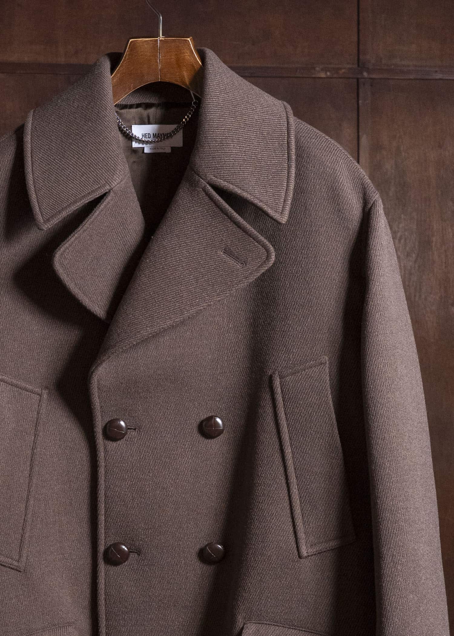 HED MAYNER COAT BROWN HMMD10075AHD322X