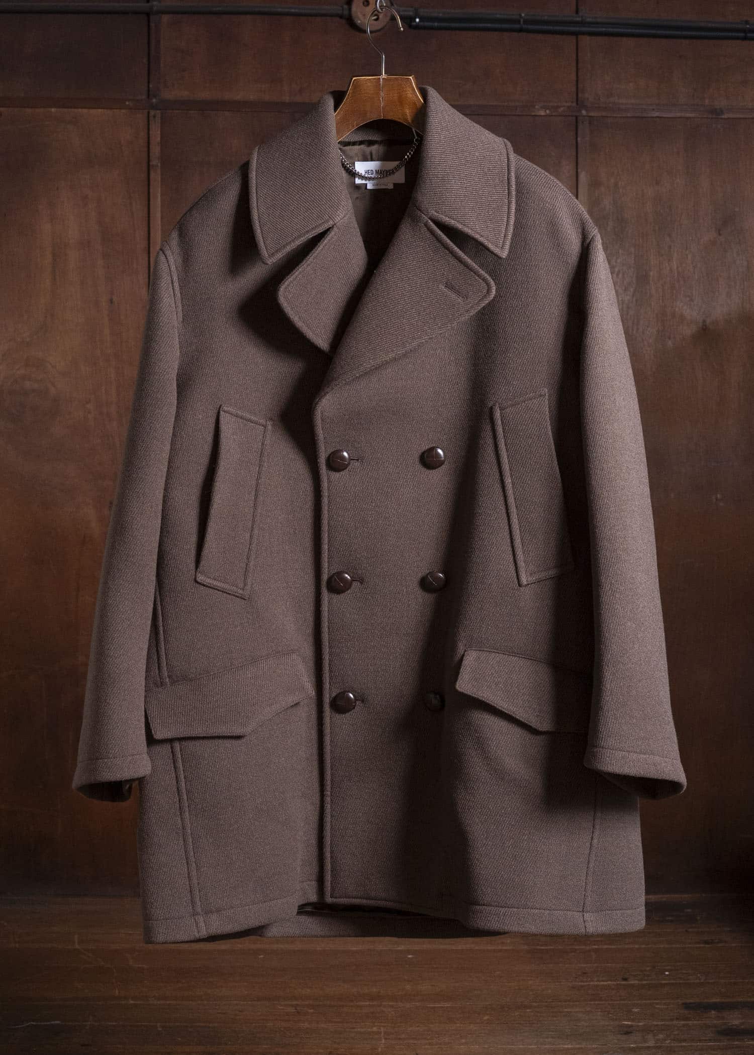 HED MAYNER COAT BROWN HMMD10075AHD322X