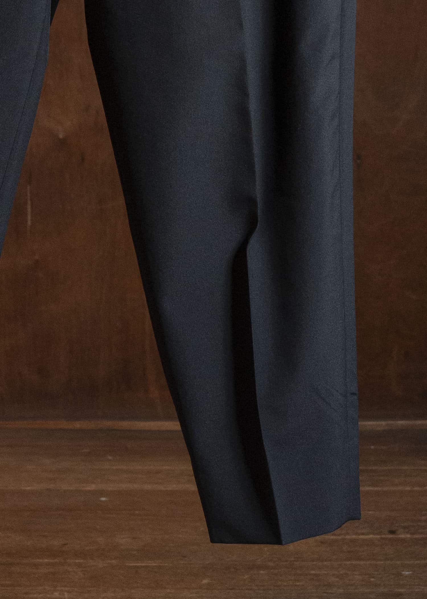 COMME des GARCONS HOMME DEUX 20AW ウールテーパードスラックスパンツ