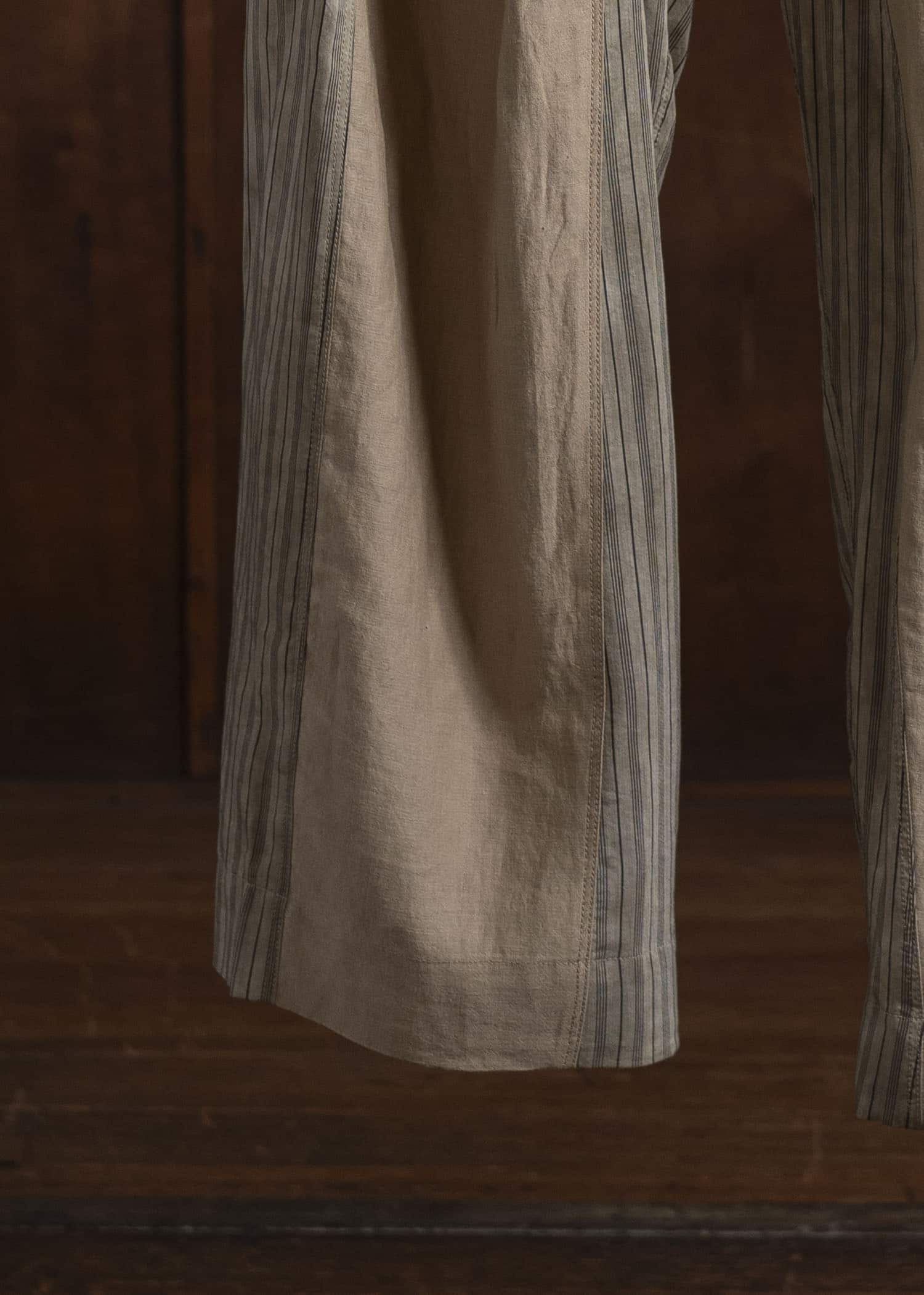 ZIGGY CHEN 0M2520513 PATCHWORK TROUSERS 13-BURLY WOOD