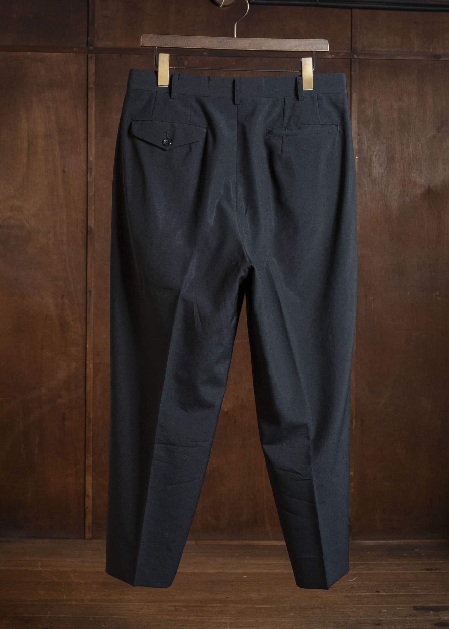 COMME des GARCONS HOMME DEUX 20AW ウールテーパードスラックスパンツ
