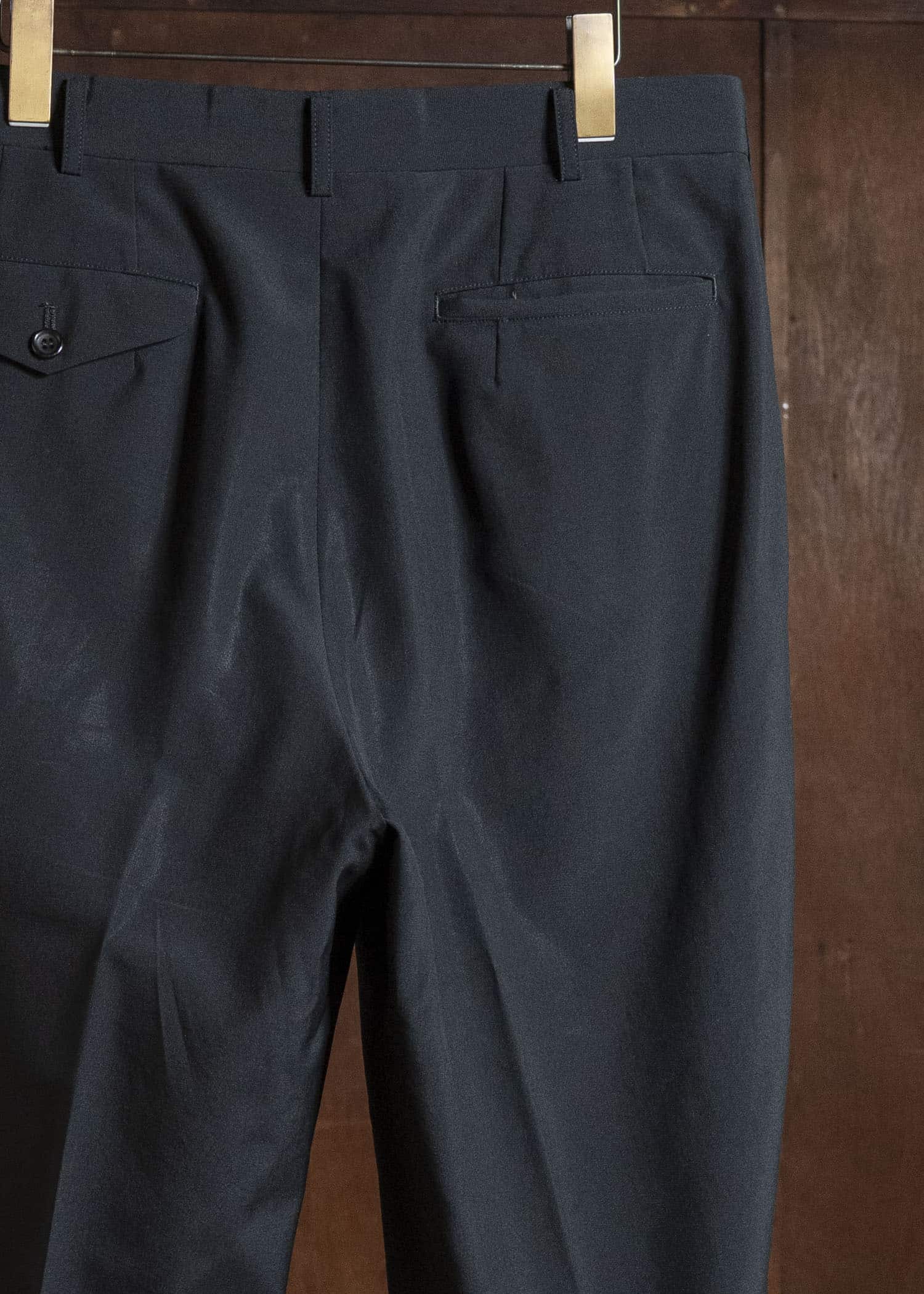 COMME des GARCONS HOMME DEUX 20AW ウールテーパードスラックスパンツ