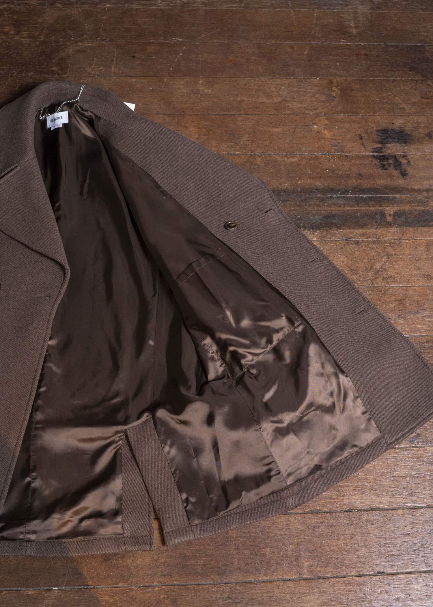 HED MAYNER COAT BROWN HMMD10075AHD322X