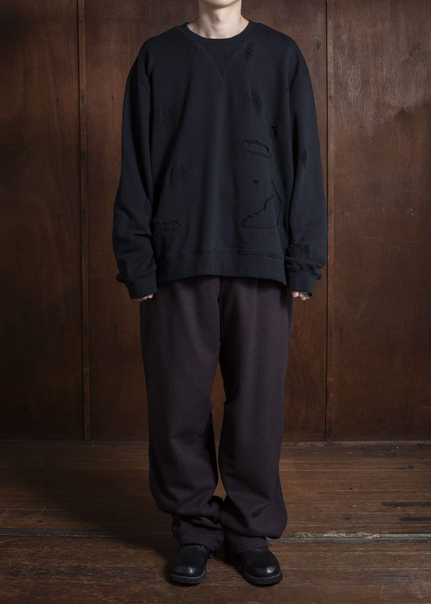 BIBLIOTHERK BR-PT03-AW25-03 TRACK TROUSERS BROWN