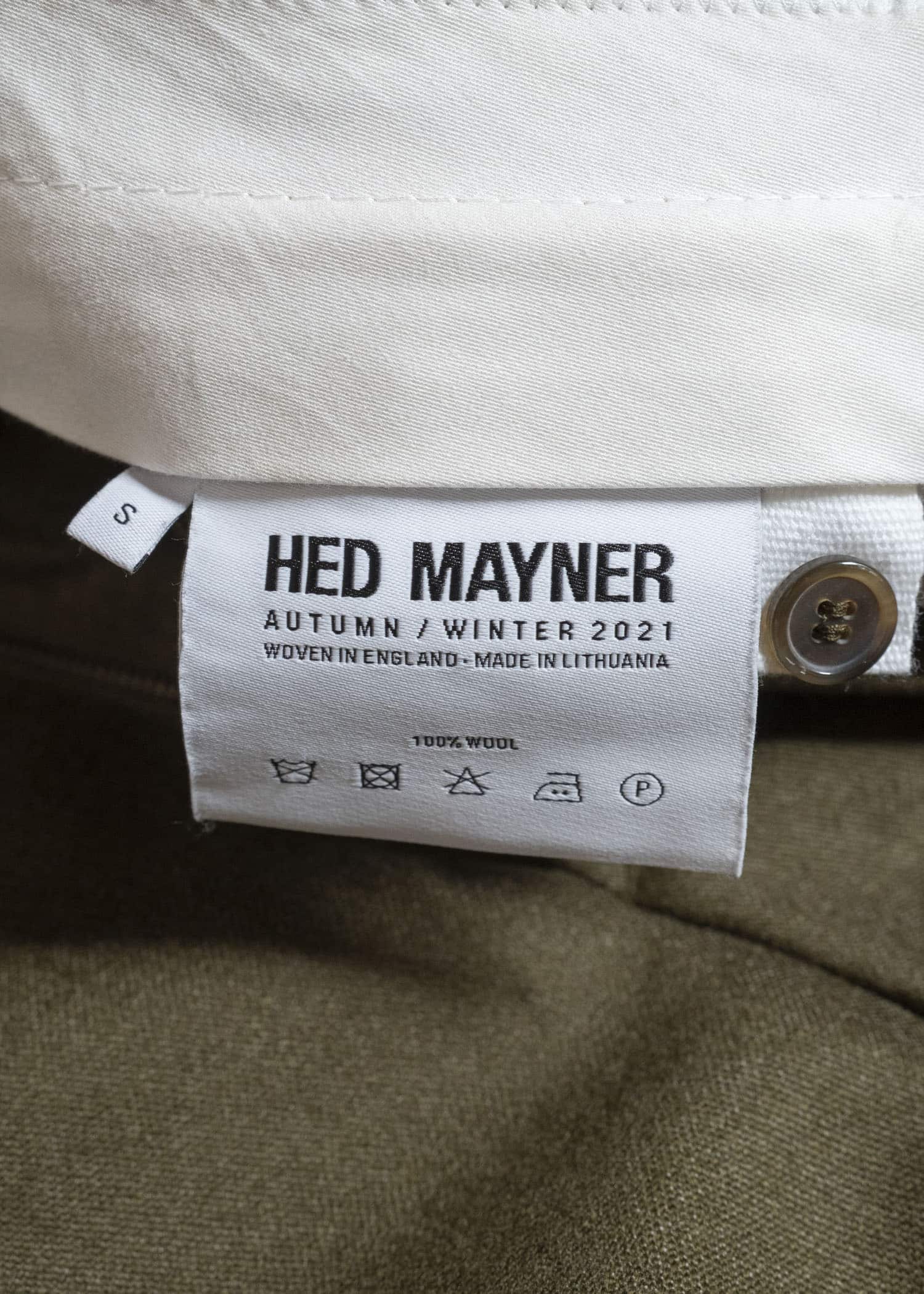 HED MAYNER 21AW Elongated Trousers