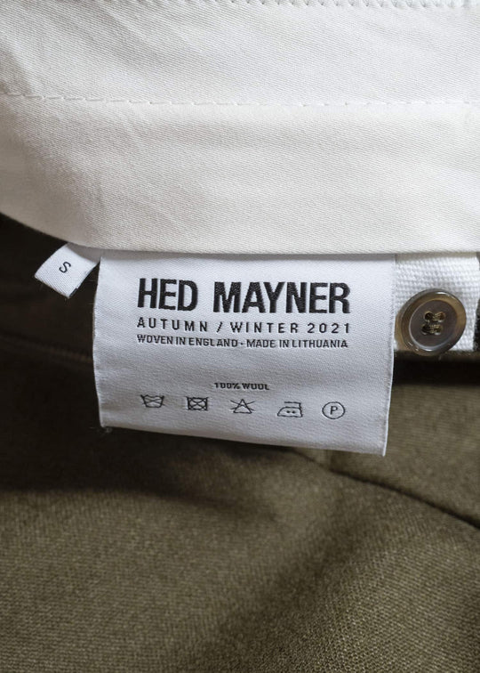 HED MAYNER 21AW Elongated Trousers
