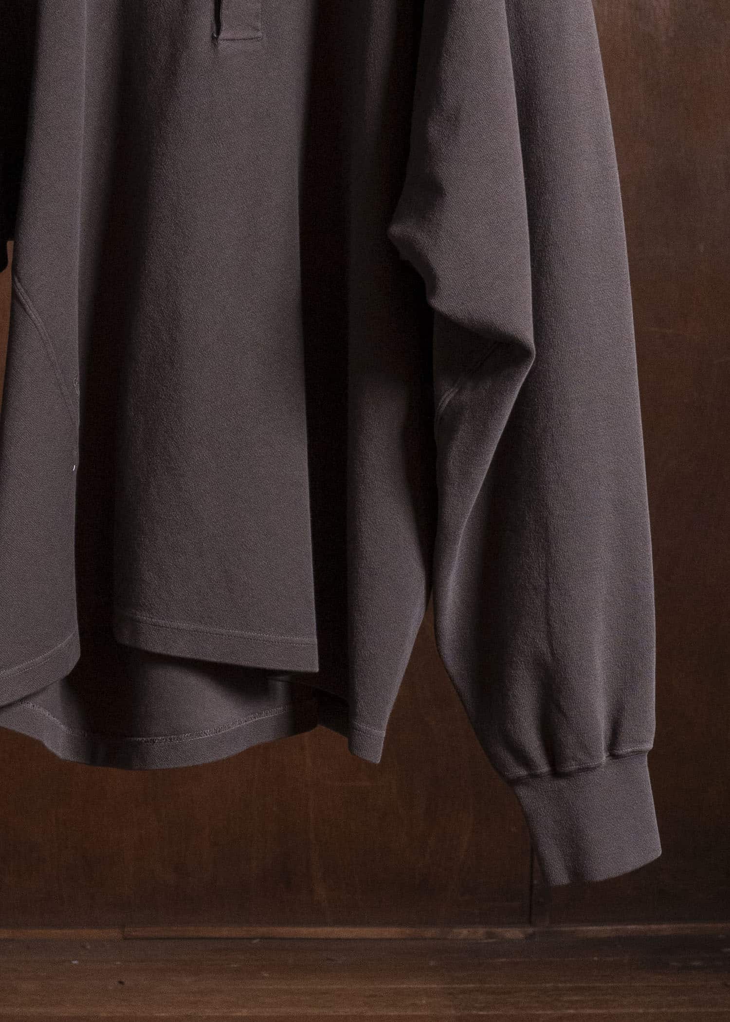 HED MAYNER LONG SLEEVE POLO BROWN HMMD70041RHD325