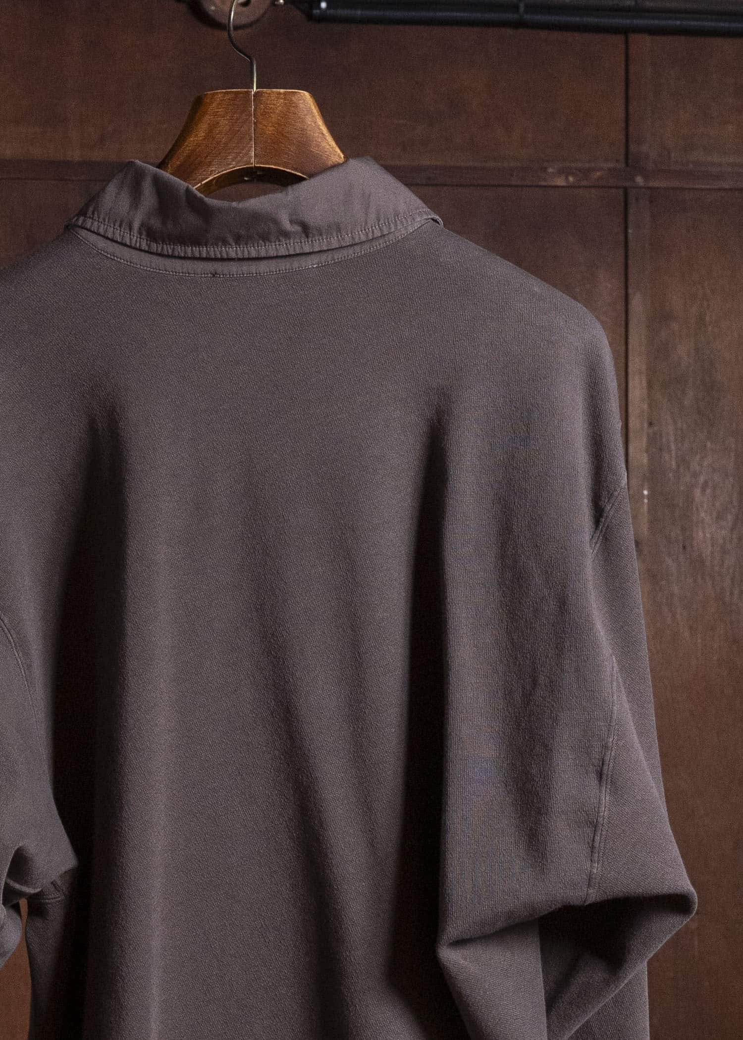 HED MAYNER LONG SLEEVE POLO BROWN HMMD70041RHD325