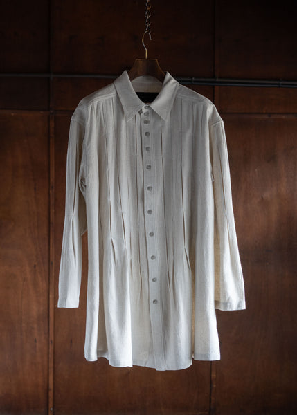 Professor.E Pleated Long Shirt