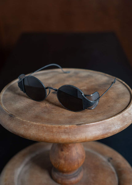 RIGARDS ×  UMA WANG THE SHANGHAI RG00UW10−02-02-01 Antique Blackxgray(Frame)Xdark Gray(Lens) RG00UW10